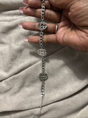 Silver GG Link Women's Bracelet